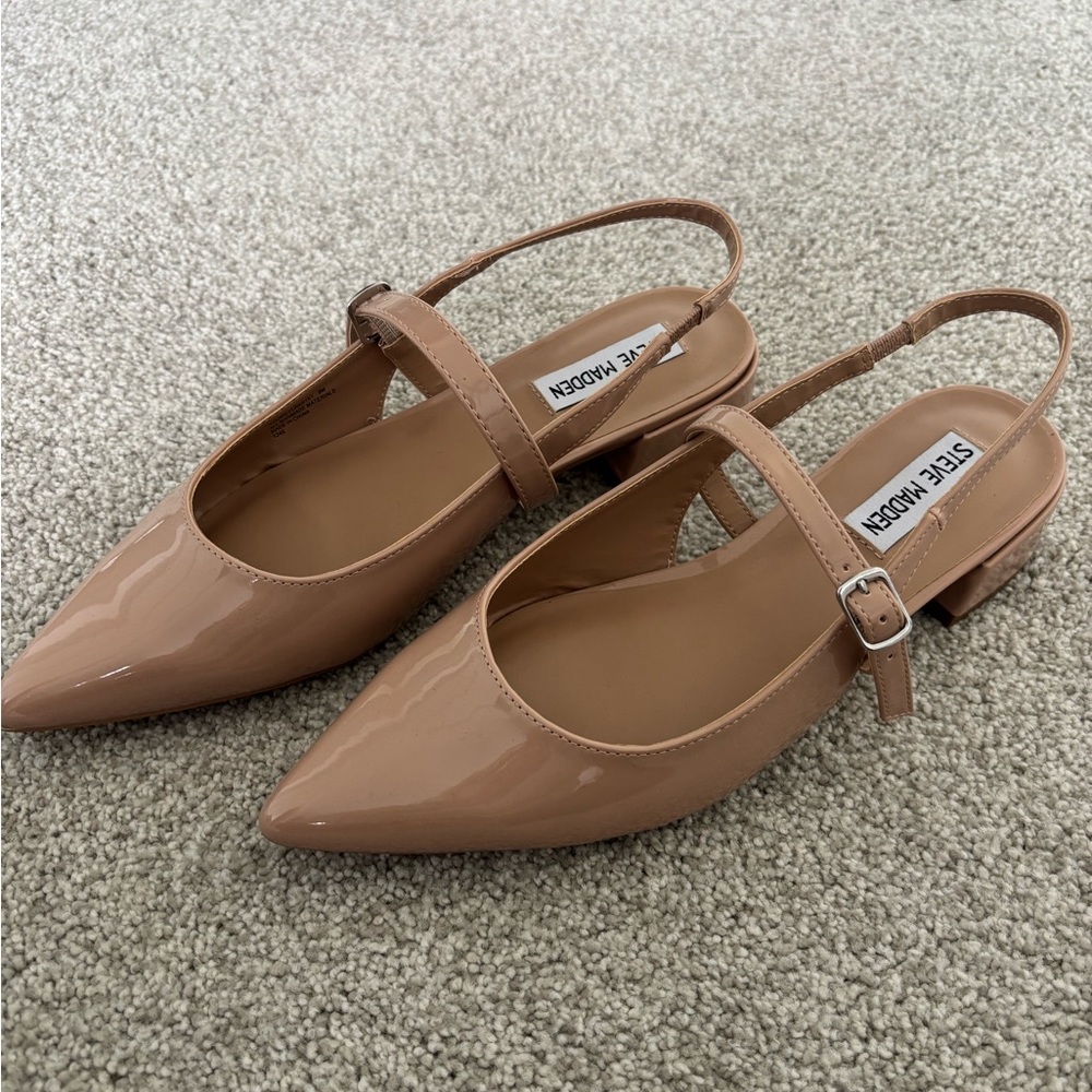 Women's Steve Madden Tan Slingback Shoes